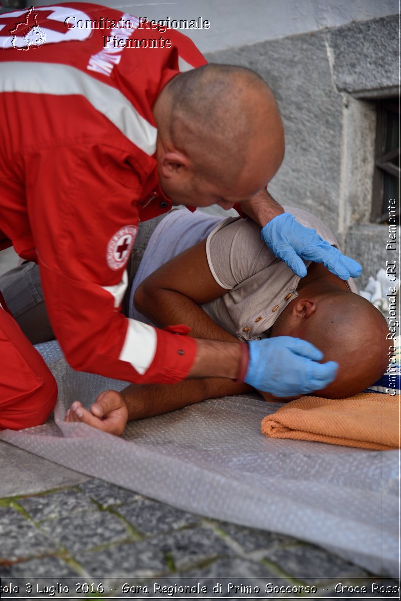 Domodossola 3 Luglio 2016 - Gara Regionale di Primo Soccorso - Croce Rossa Italiana- Comitato Regionale del Piemonte