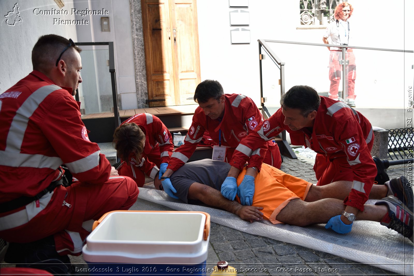 Domodossola 3 Luglio 2016 - Gara Regionale di Primo Soccorso - Croce Rossa Italiana- Comitato Regionale del Piemonte