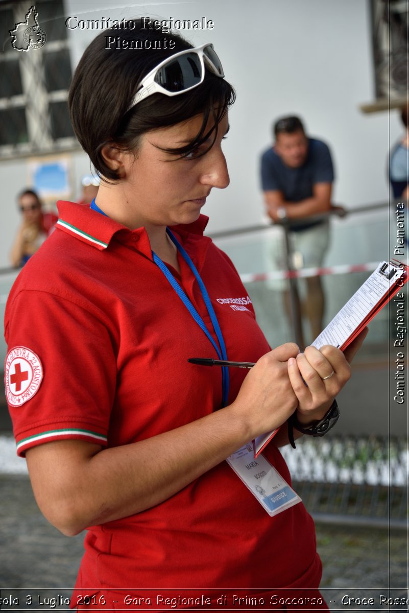 Domodossola 3 Luglio 2016 - Gara Regionale di Primo Soccorso - Croce Rossa Italiana- Comitato Regionale del Piemonte