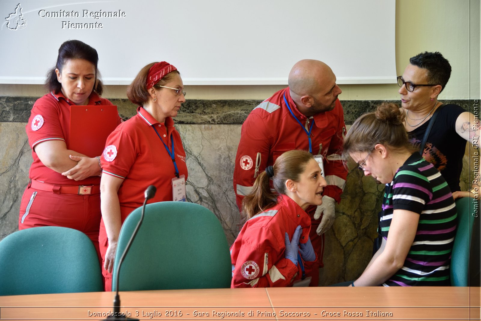 Domodossola 3 Luglio 2016 - Gara Regionale di Primo Soccorso - Croce Rossa Italiana- Comitato Regionale del Piemonte