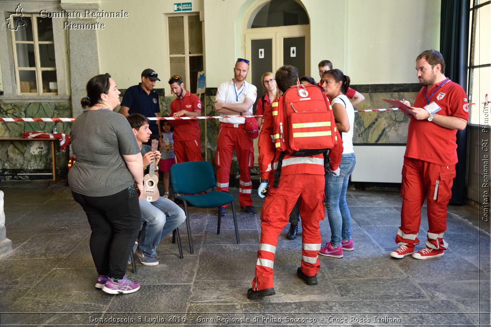 Domodossola 3 Luglio 2016 - Gara Regionale di Primo Soccorso - Croce Rossa Italiana- Comitato Regionale del Piemonte