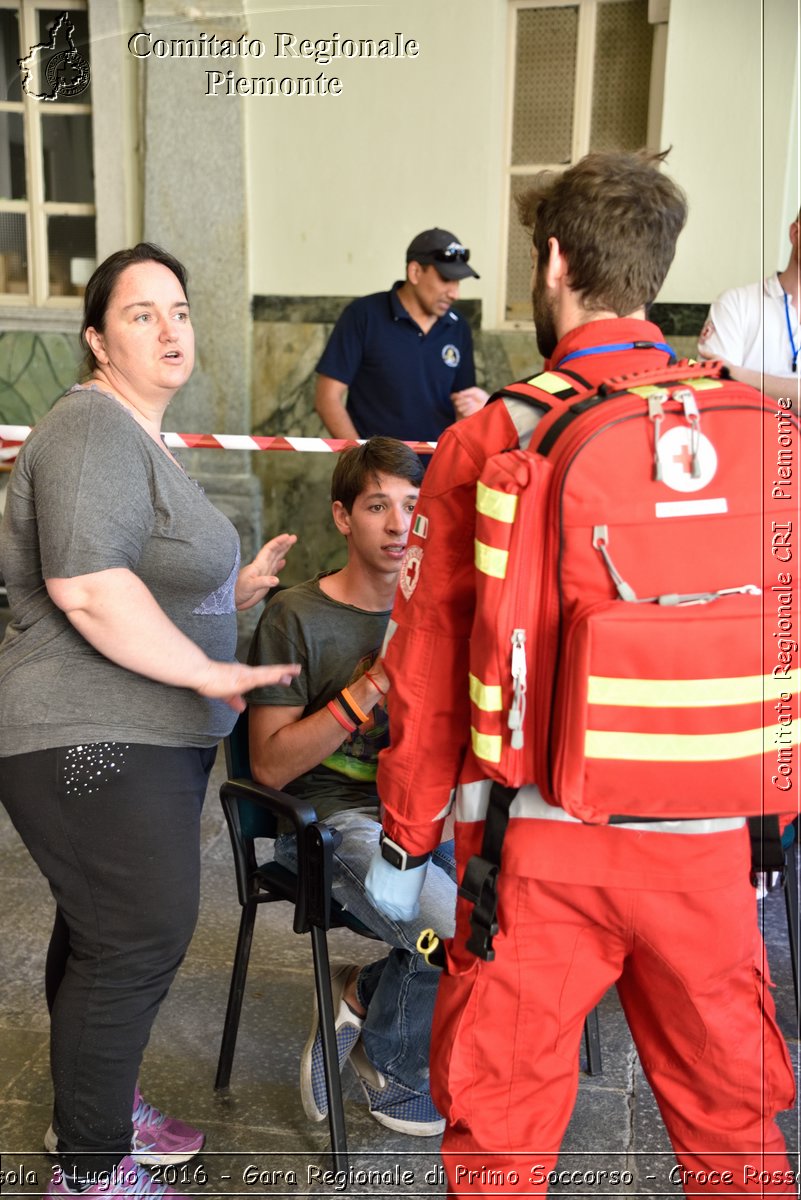 Domodossola 3 Luglio 2016 - Gara Regionale di Primo Soccorso - Croce Rossa Italiana- Comitato Regionale del Piemonte