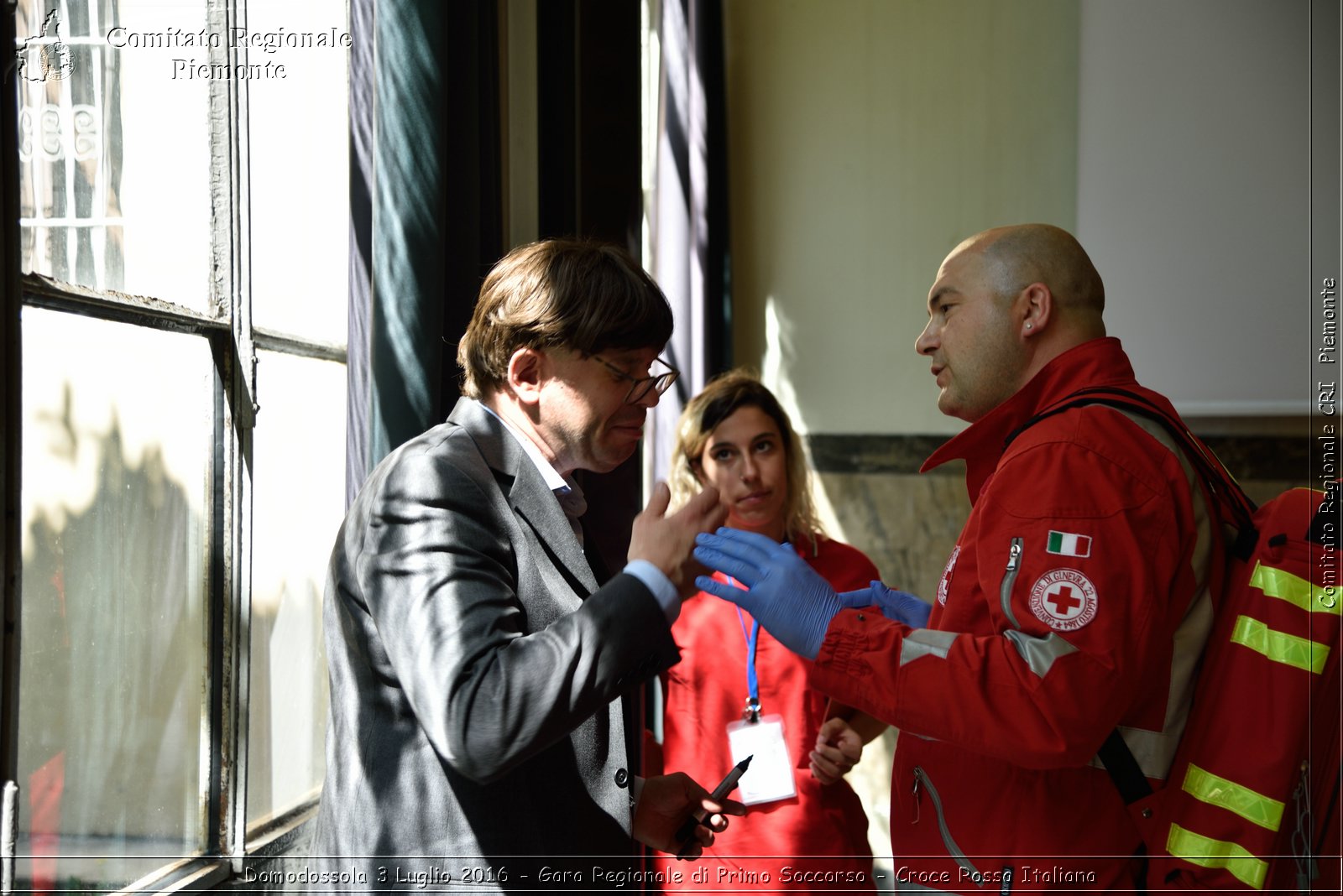 Domodossola 3 Luglio 2016 - Gara Regionale di Primo Soccorso - Croce Rossa Italiana- Comitato Regionale del Piemonte