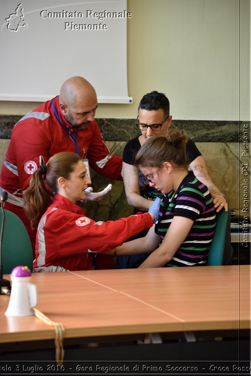 Domodossola 3 Luglio 2016 - Gara Regionale di Primo Soccorso - Croce Rossa Italiana- Comitato Regionale del Piemonte