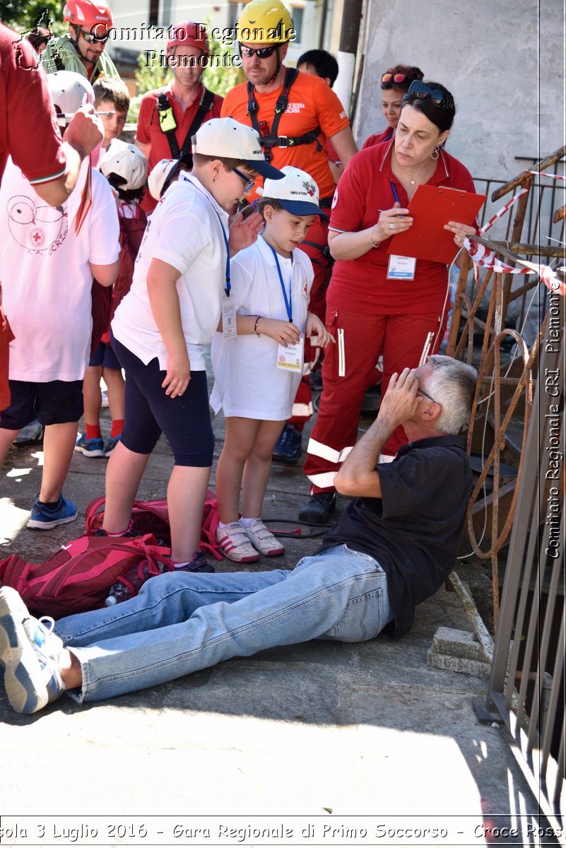 Domodossola 3 Luglio 2016 - Gara Regionale di Primo Soccorso - Croce Rossa Italiana- Comitato Regionale del Piemonte