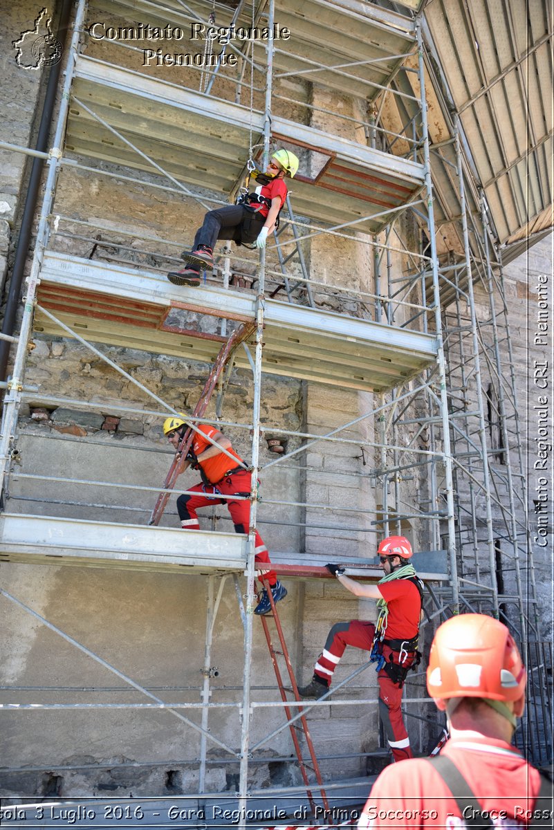 Domodossola 3 Luglio 2016 - Gara Regionale di Primo Soccorso - Croce Rossa Italiana- Comitato Regionale del Piemonte