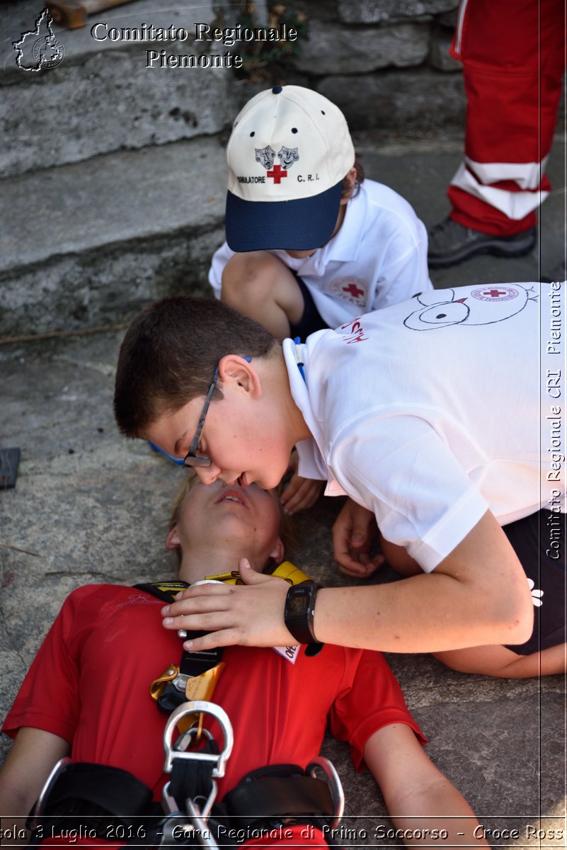 Domodossola 3 Luglio 2016 - Gara Regionale di Primo Soccorso - Croce Rossa Italiana- Comitato Regionale del Piemonte