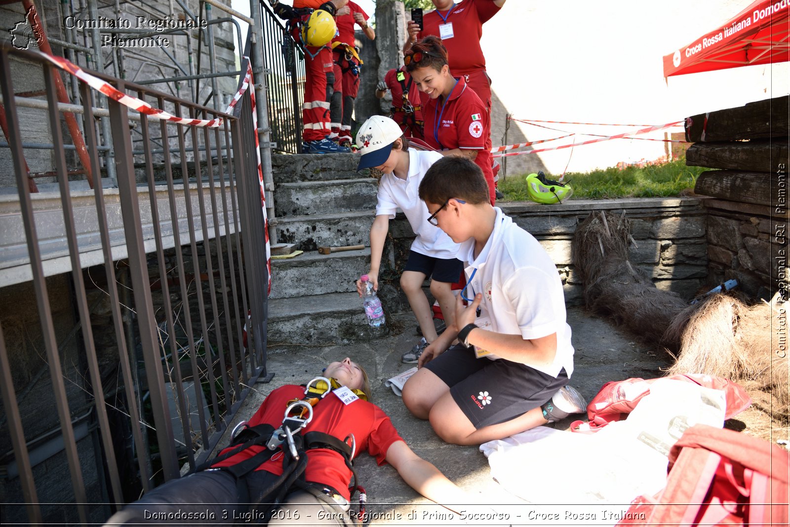 Domodossola 3 Luglio 2016 - Gara Regionale di Primo Soccorso - Croce Rossa Italiana- Comitato Regionale del Piemonte