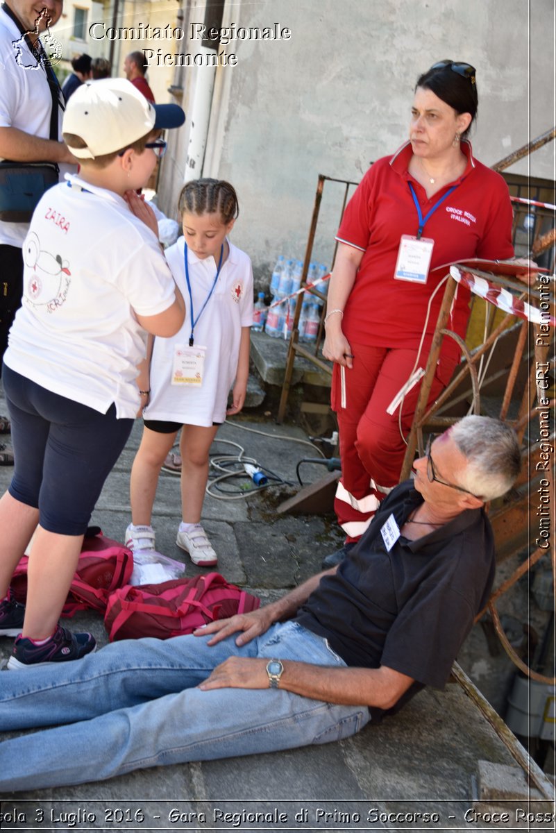 Domodossola 3 Luglio 2016 - Gara Regionale di Primo Soccorso - Croce Rossa Italiana- Comitato Regionale del Piemonte