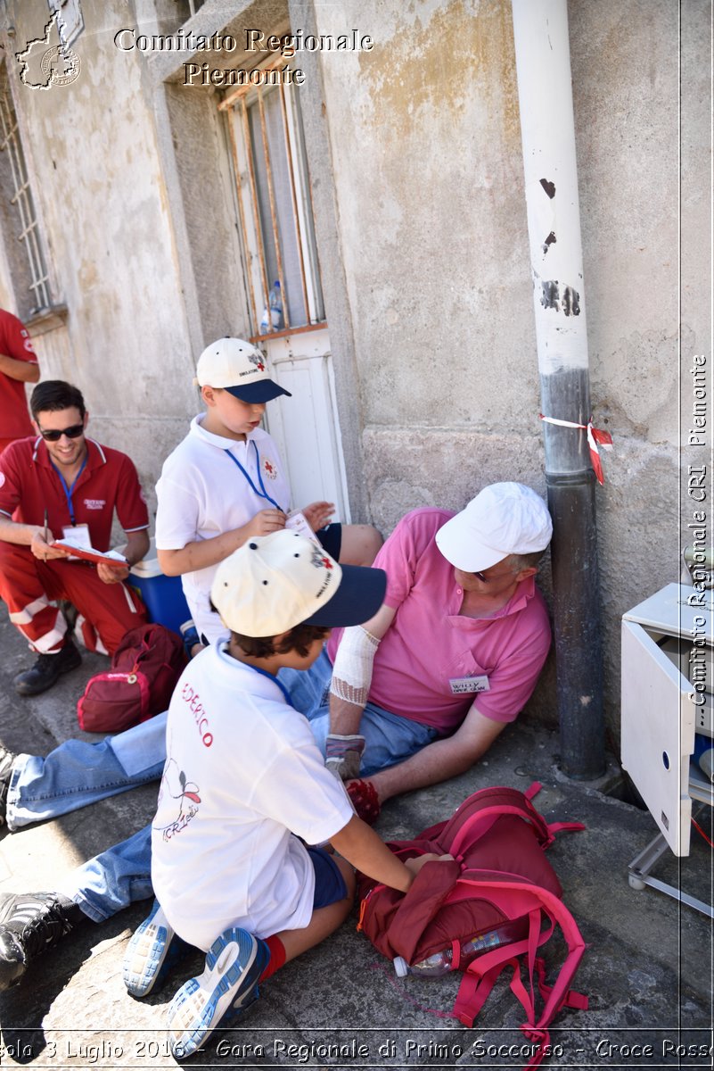 Domodossola 3 Luglio 2016 - Gara Regionale di Primo Soccorso - Croce Rossa Italiana- Comitato Regionale del Piemonte