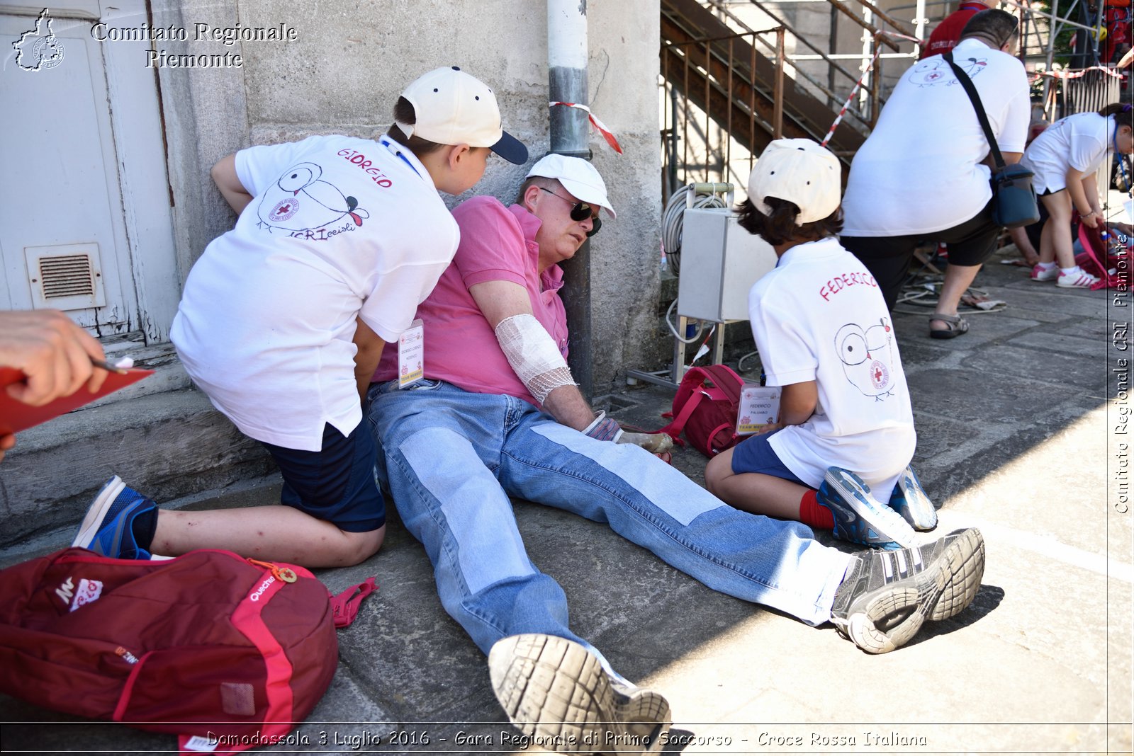 Domodossola 3 Luglio 2016 - Gara Regionale di Primo Soccorso - Croce Rossa Italiana- Comitato Regionale del Piemonte