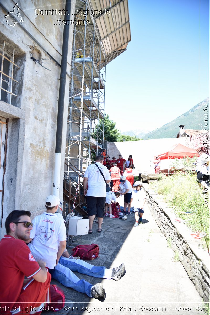 Domodossola 3 Luglio 2016 - Gara Regionale di Primo Soccorso - Croce Rossa Italiana- Comitato Regionale del Piemonte