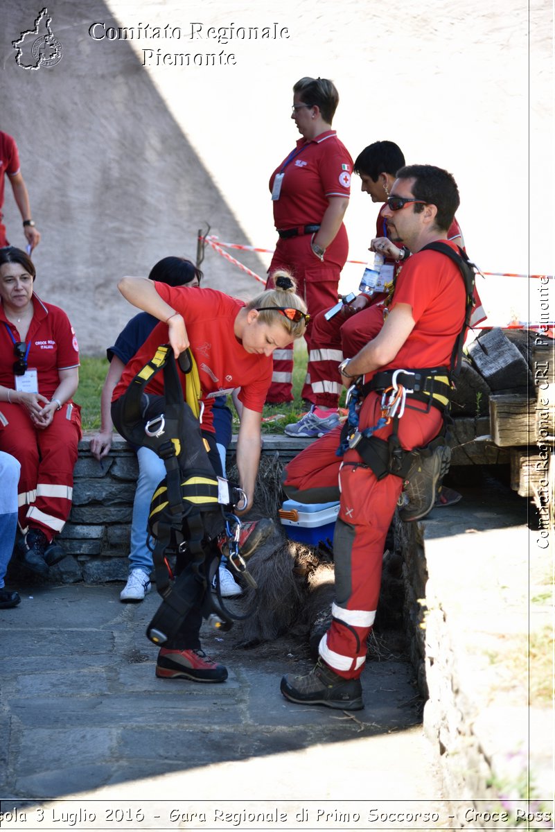 Domodossola 3 Luglio 2016 - Gara Regionale di Primo Soccorso - Croce Rossa Italiana- Comitato Regionale del Piemonte