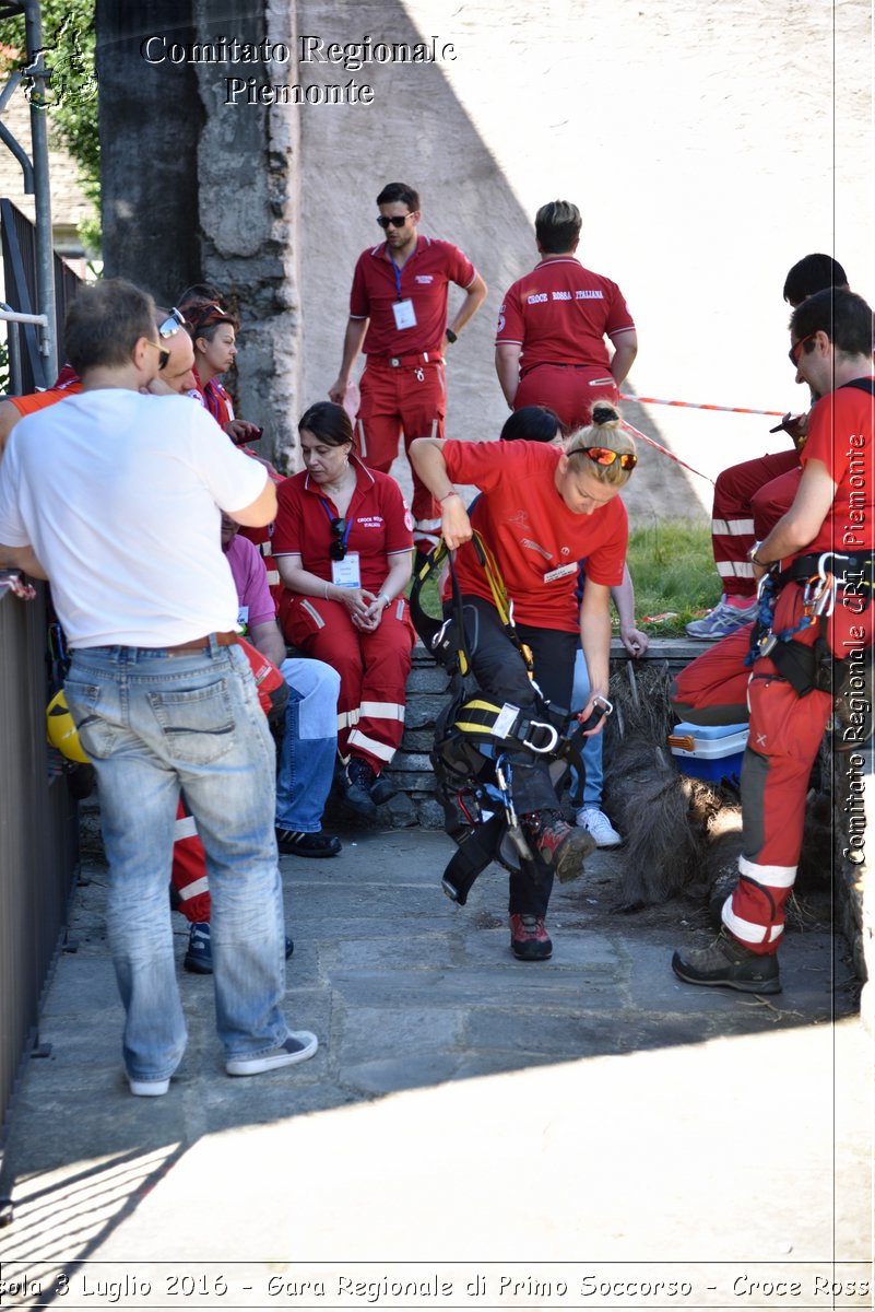 Domodossola 3 Luglio 2016 - Gara Regionale di Primo Soccorso - Croce Rossa Italiana- Comitato Regionale del Piemonte