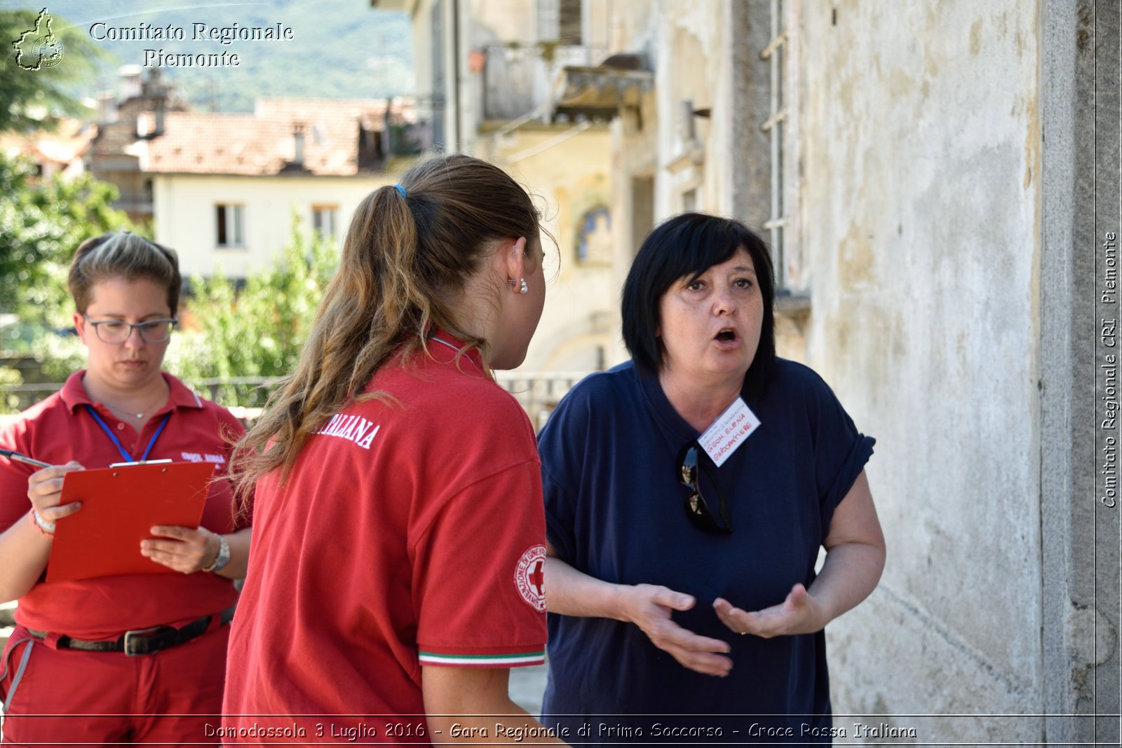 Domodossola 3 Luglio 2016 - Gara Regionale di Primo Soccorso - Croce Rossa Italiana- Comitato Regionale del Piemonte