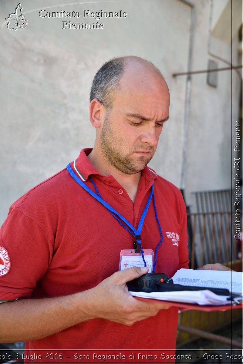 Domodossola 3 Luglio 2016 - Gara Regionale di Primo Soccorso - Croce Rossa Italiana- Comitato Regionale del Piemonte