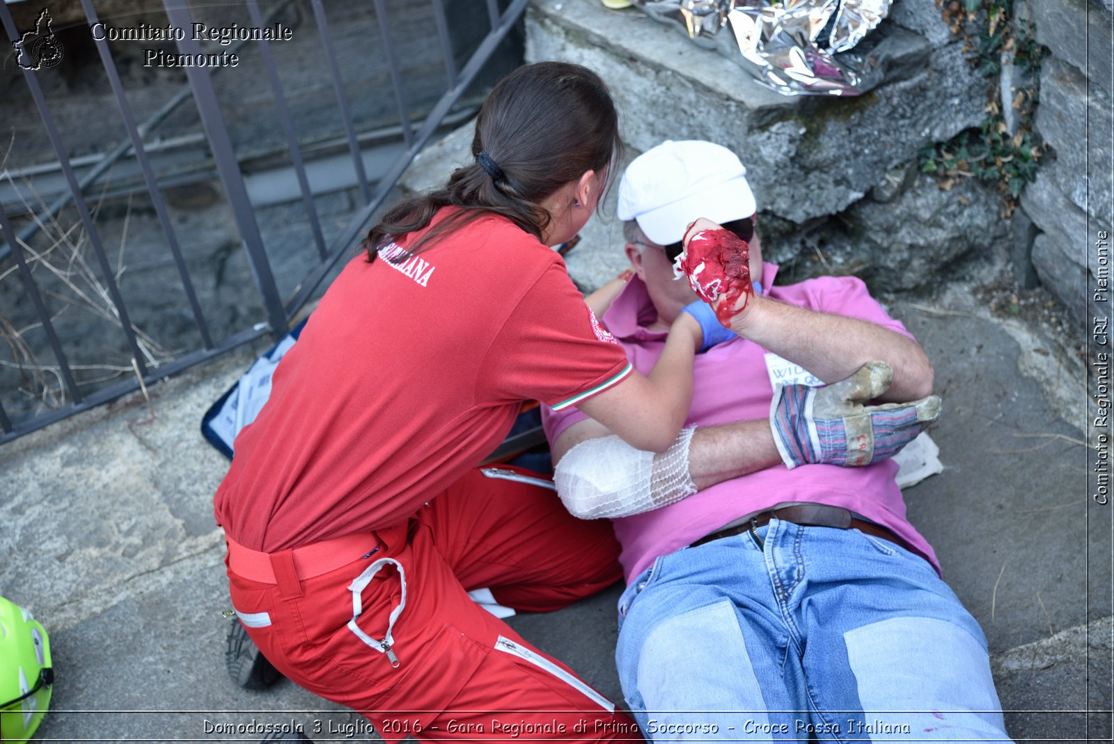 Domodossola 3 Luglio 2016 - Gara Regionale di Primo Soccorso - Croce Rossa Italiana- Comitato Regionale del Piemonte