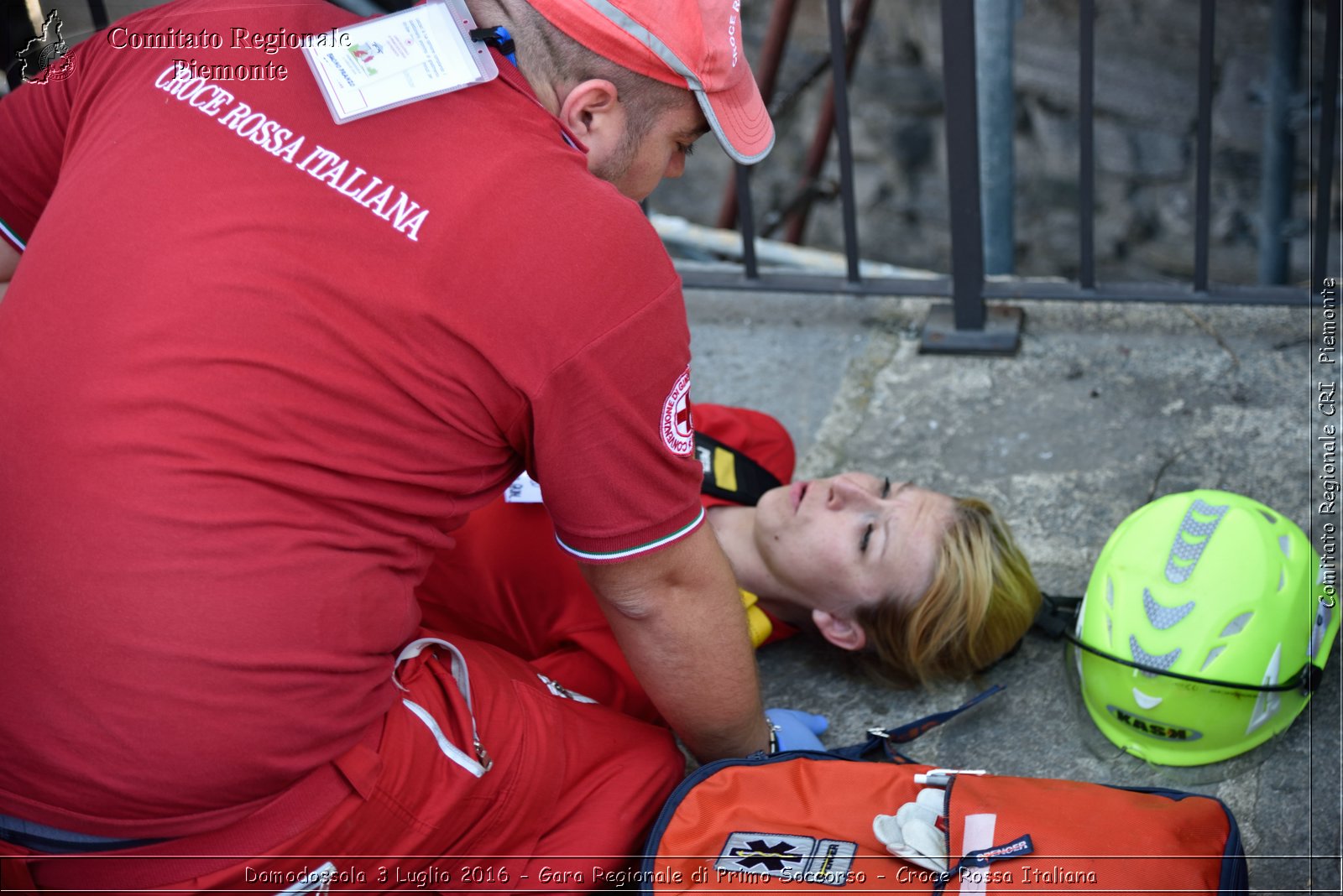 Domodossola 3 Luglio 2016 - Gara Regionale di Primo Soccorso - Croce Rossa Italiana- Comitato Regionale del Piemonte