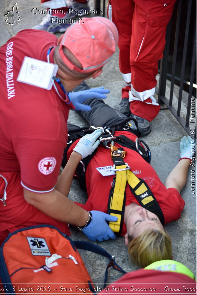 Domodossola 3 Luglio 2016 - Gara Regionale di Primo Soccorso - Croce Rossa Italiana- Comitato Regionale del Piemonte