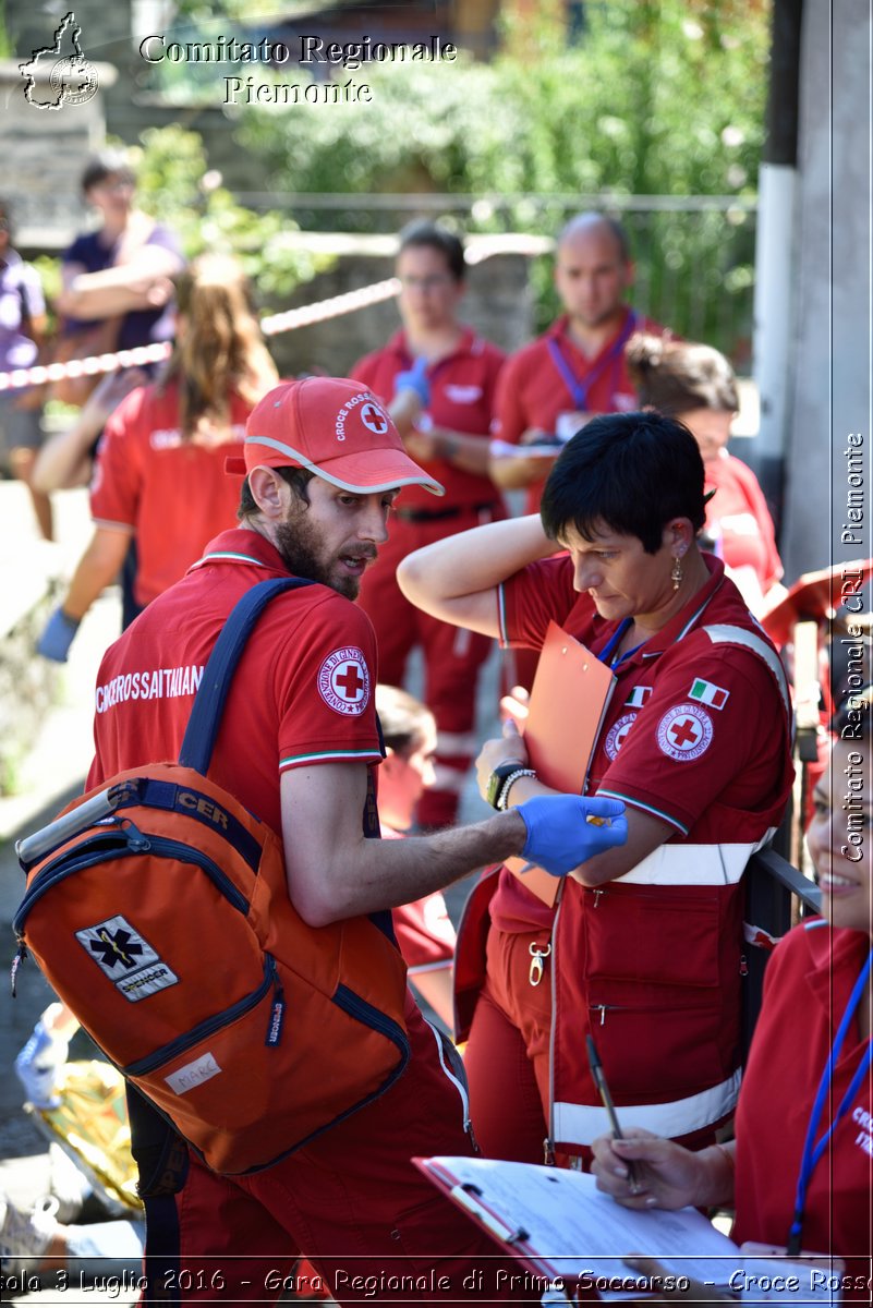 Domodossola 3 Luglio 2016 - Gara Regionale di Primo Soccorso - Croce Rossa Italiana- Comitato Regionale del Piemonte