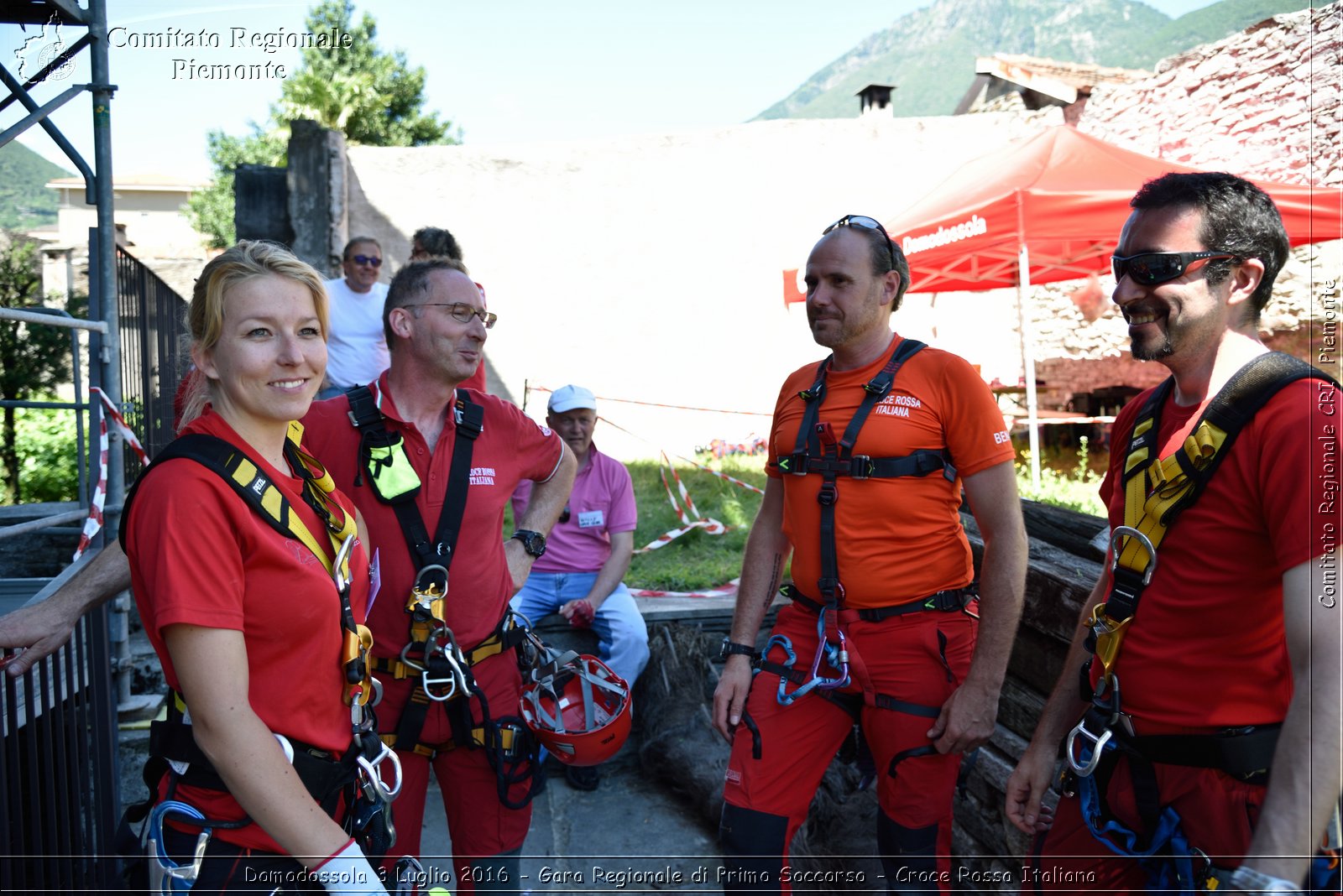 Domodossola 3 Luglio 2016 - Gara Regionale di Primo Soccorso - Croce Rossa Italiana- Comitato Regionale del Piemonte