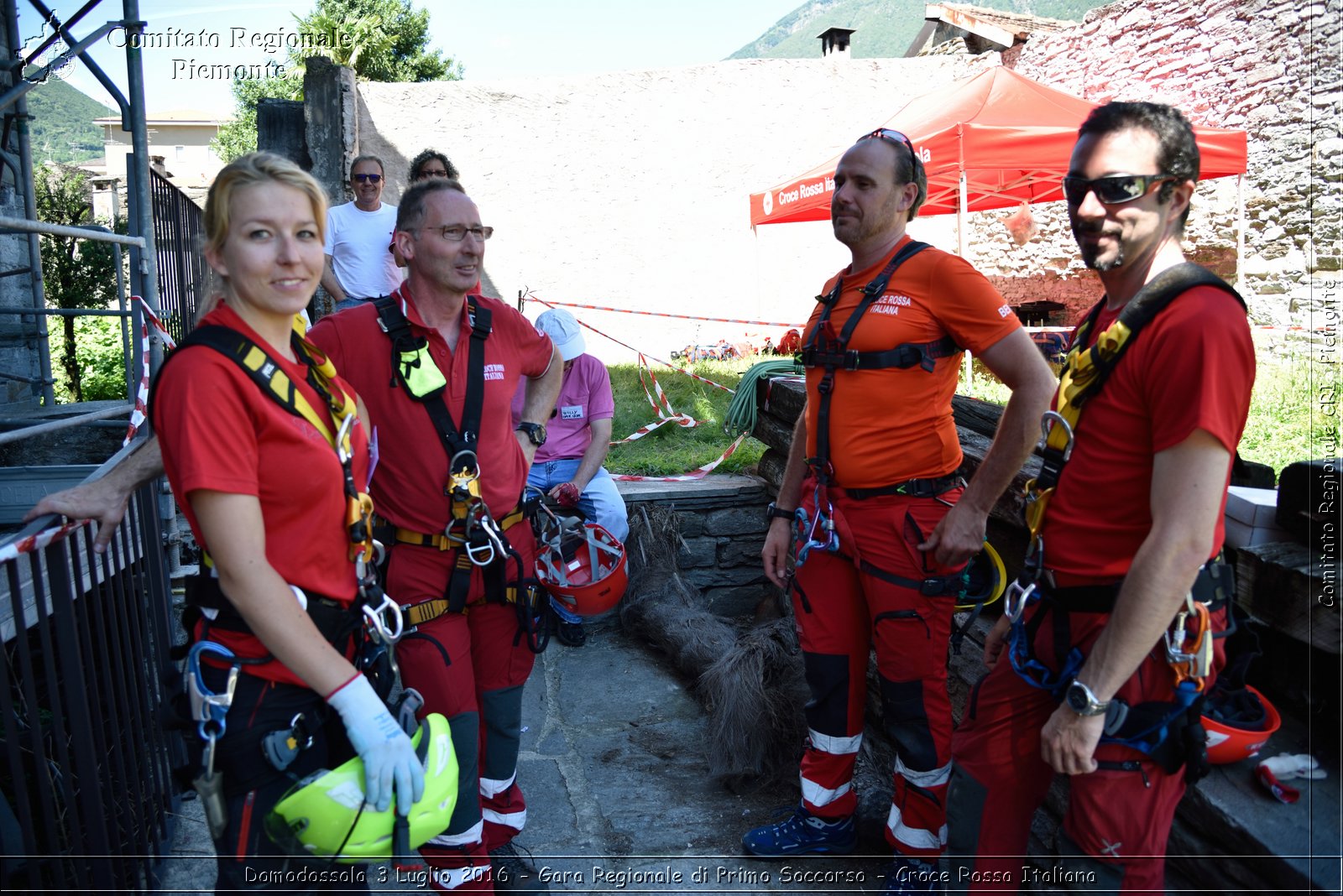 Domodossola 3 Luglio 2016 - Gara Regionale di Primo Soccorso - Croce Rossa Italiana- Comitato Regionale del Piemonte