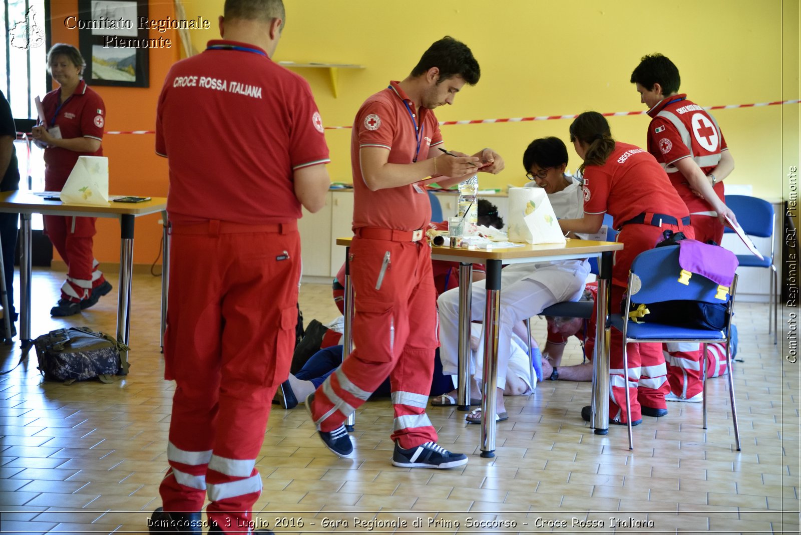 Domodossola 3 Luglio 2016 - Gara Regionale di Primo Soccorso - Croce Rossa Italiana- Comitato Regionale del Piemonte