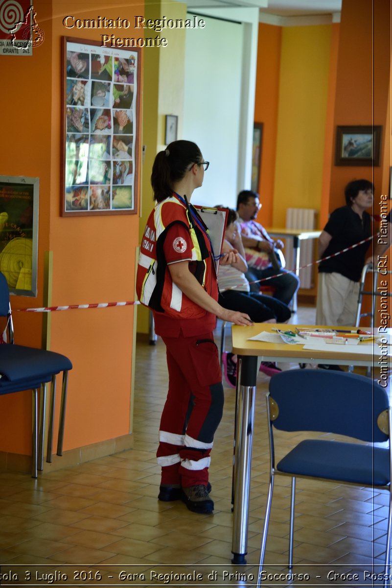 Domodossola 3 Luglio 2016 - Gara Regionale di Primo Soccorso - Croce Rossa Italiana- Comitato Regionale del Piemonte