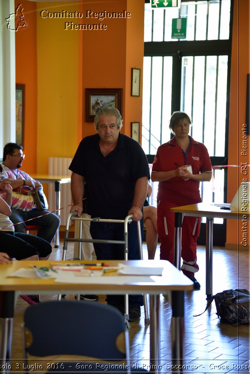 Domodossola 3 Luglio 2016 - Gara Regionale di Primo Soccorso - Croce Rossa Italiana- Comitato Regionale del Piemonte