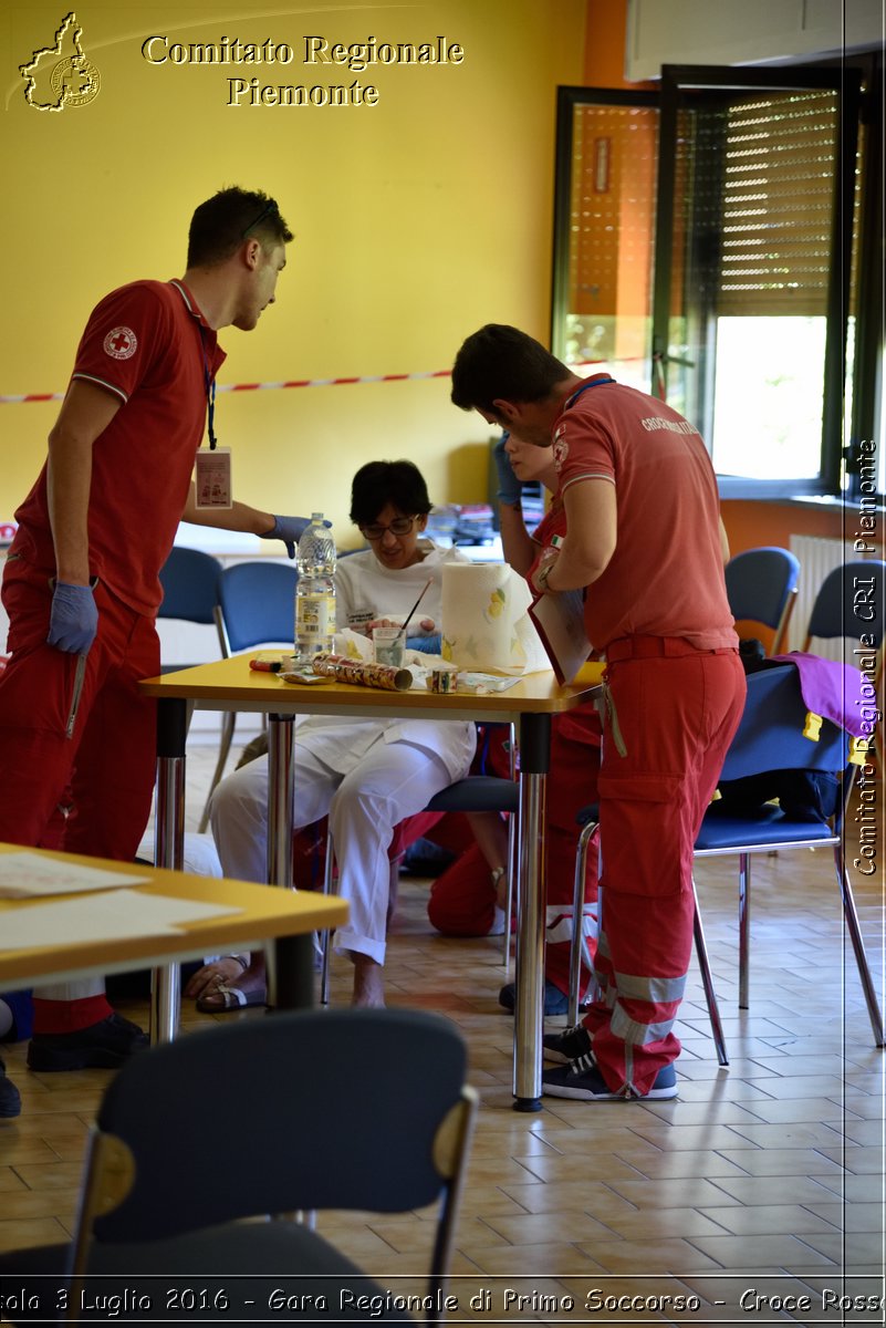 Domodossola 3 Luglio 2016 - Gara Regionale di Primo Soccorso - Croce Rossa Italiana- Comitato Regionale del Piemonte