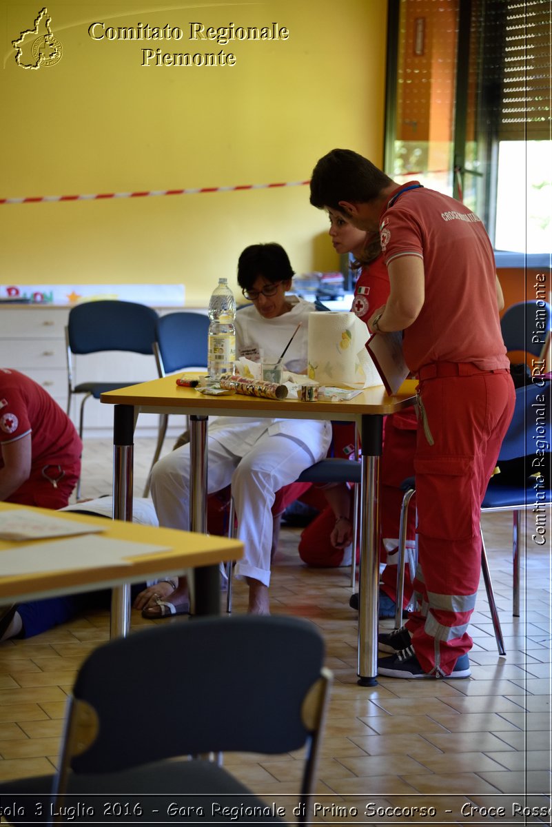 Domodossola 3 Luglio 2016 - Gara Regionale di Primo Soccorso - Croce Rossa Italiana- Comitato Regionale del Piemonte