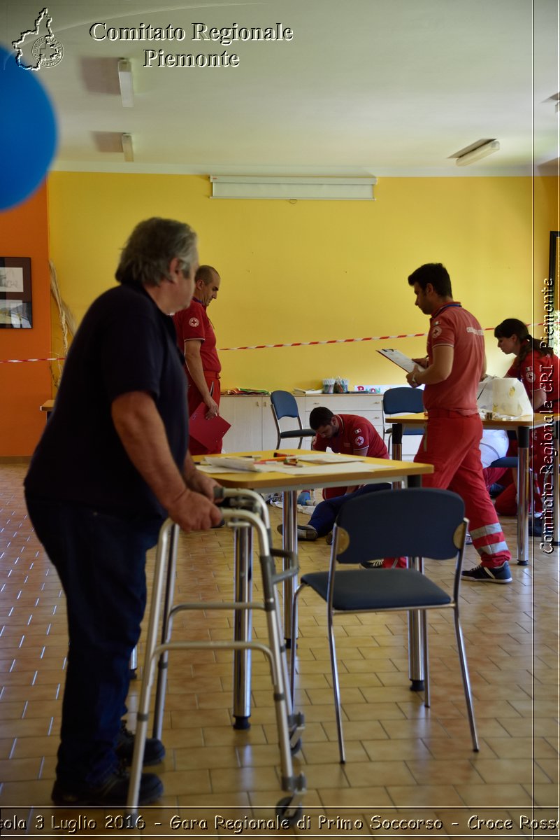 Domodossola 3 Luglio 2016 - Gara Regionale di Primo Soccorso - Croce Rossa Italiana- Comitato Regionale del Piemonte