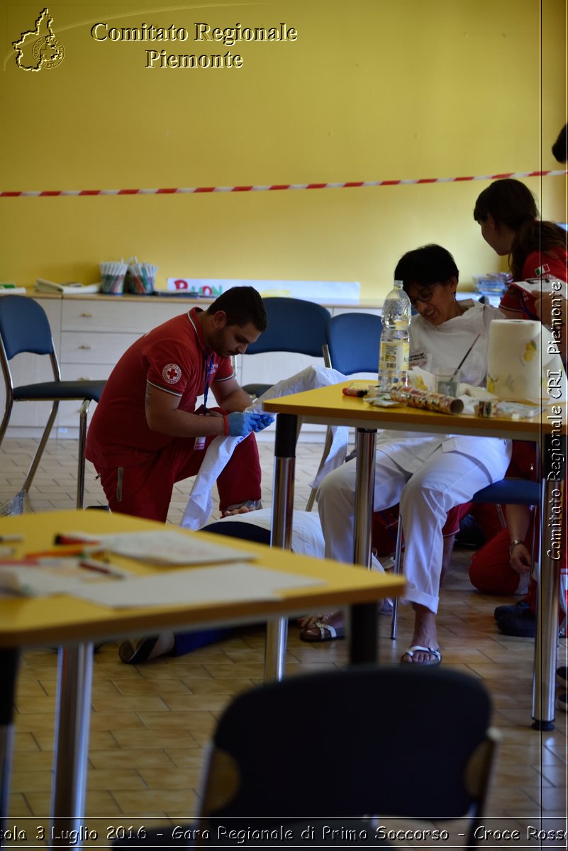 Domodossola 3 Luglio 2016 - Gara Regionale di Primo Soccorso - Croce Rossa Italiana- Comitato Regionale del Piemonte