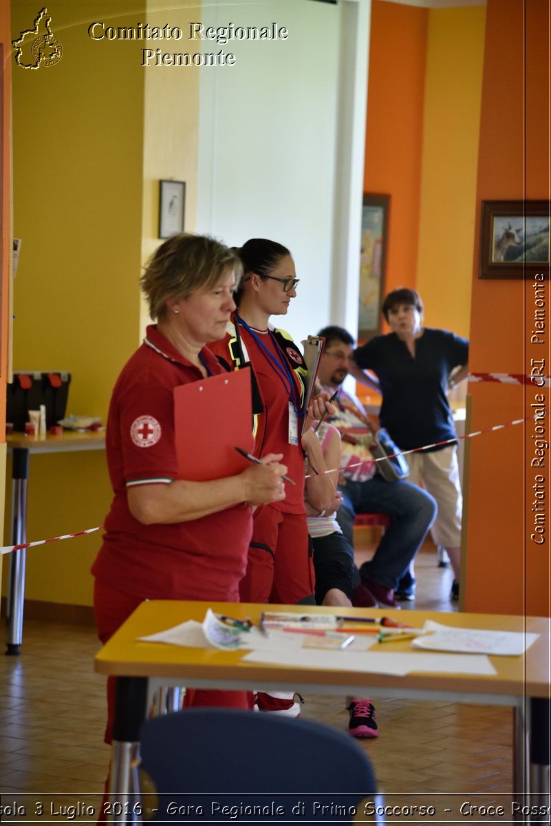 Domodossola 3 Luglio 2016 - Gara Regionale di Primo Soccorso - Croce Rossa Italiana- Comitato Regionale del Piemonte