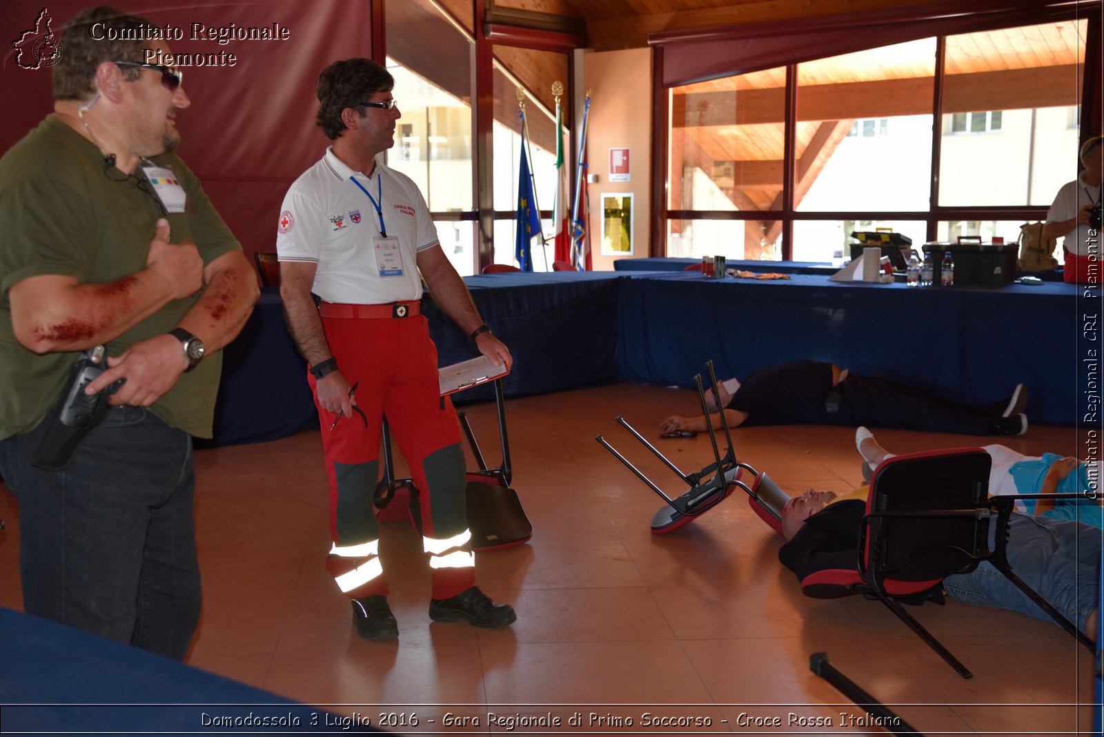 Domodossola 3 Luglio 2016 - Gara Regionale di Primo Soccorso - Croce Rossa Italiana- Comitato Regionale del Piemonte