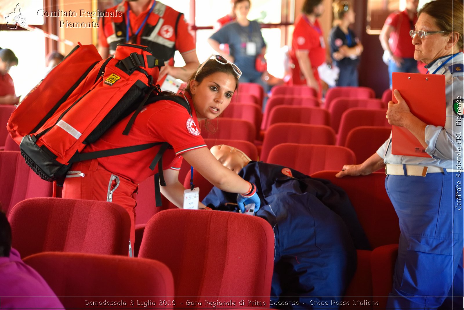 Domodossola 3 Luglio 2016 - Gara Regionale di Primo Soccorso - Croce Rossa Italiana- Comitato Regionale del Piemonte