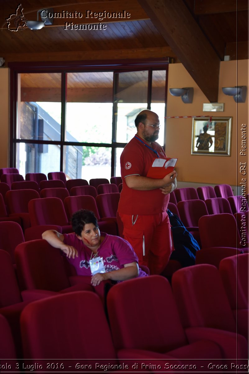 Domodossola 3 Luglio 2016 - Gara Regionale di Primo Soccorso - Croce Rossa Italiana- Comitato Regionale del Piemonte