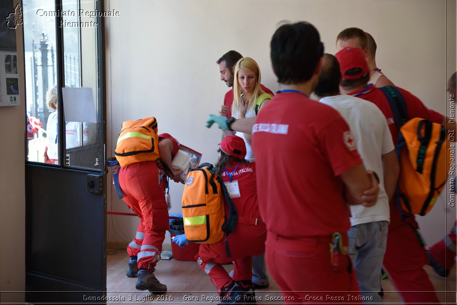 Domodossola 3 Luglio 2016 - Gara Regionale di Primo Soccorso - Croce Rossa Italiana- Comitato Regionale del Piemonte