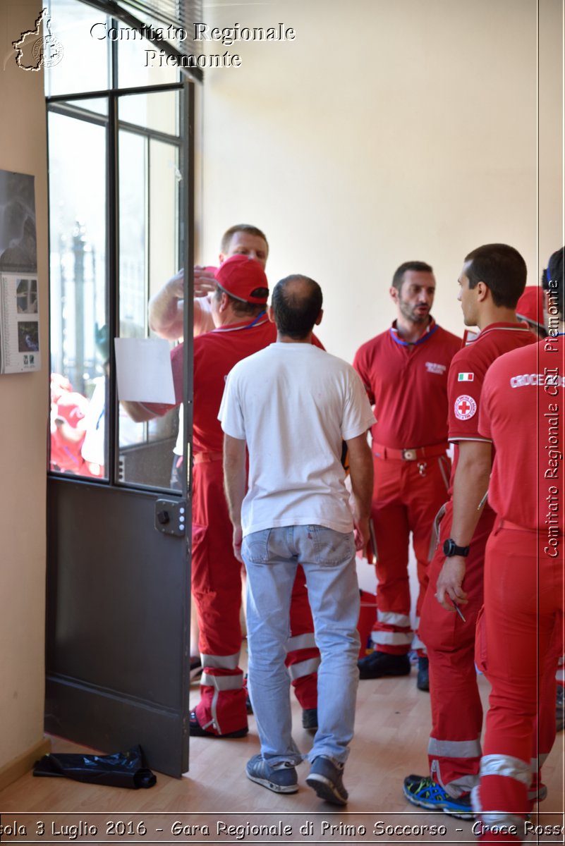 Domodossola 3 Luglio 2016 - Gara Regionale di Primo Soccorso - Croce Rossa Italiana- Comitato Regionale del Piemonte