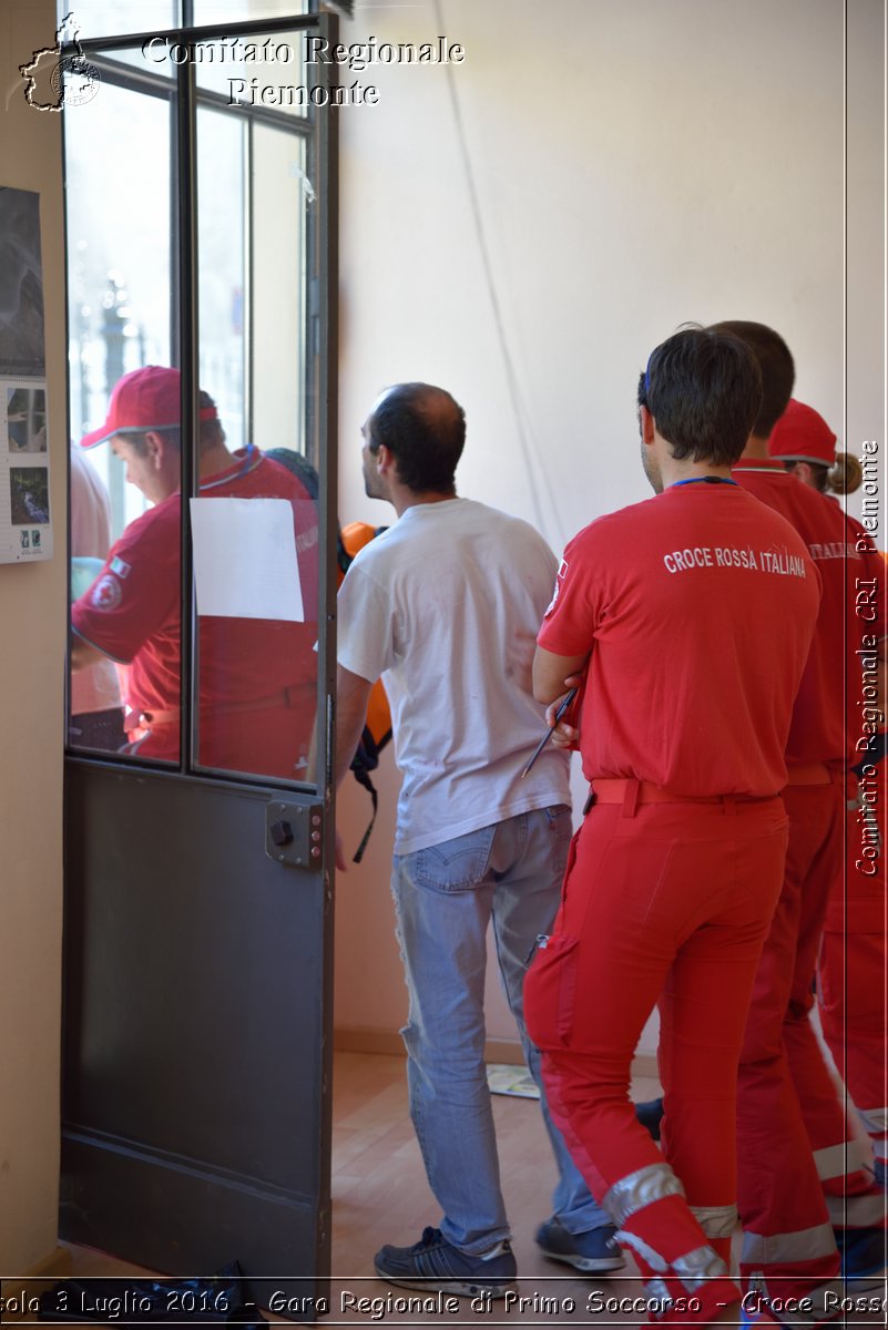 Domodossola 3 Luglio 2016 - Gara Regionale di Primo Soccorso - Croce Rossa Italiana- Comitato Regionale del Piemonte