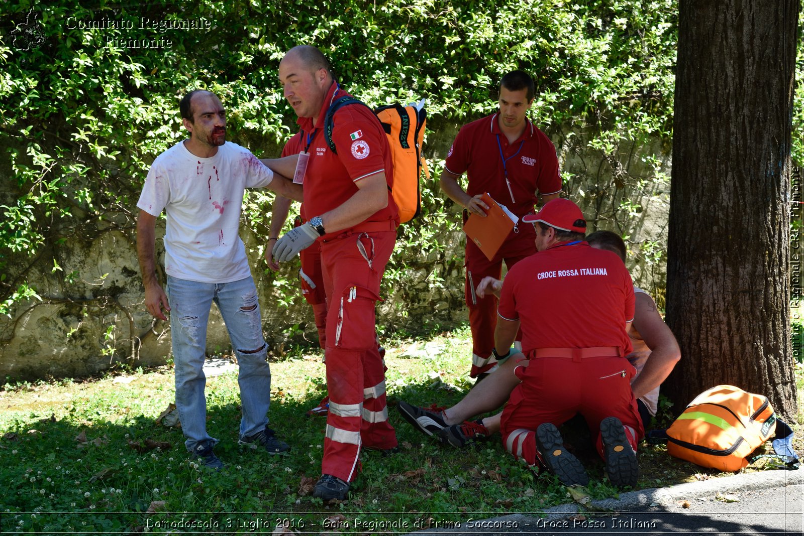 Domodossola 3 Luglio 2016 - Gara Regionale di Primo Soccorso - Croce Rossa Italiana- Comitato Regionale del Piemonte