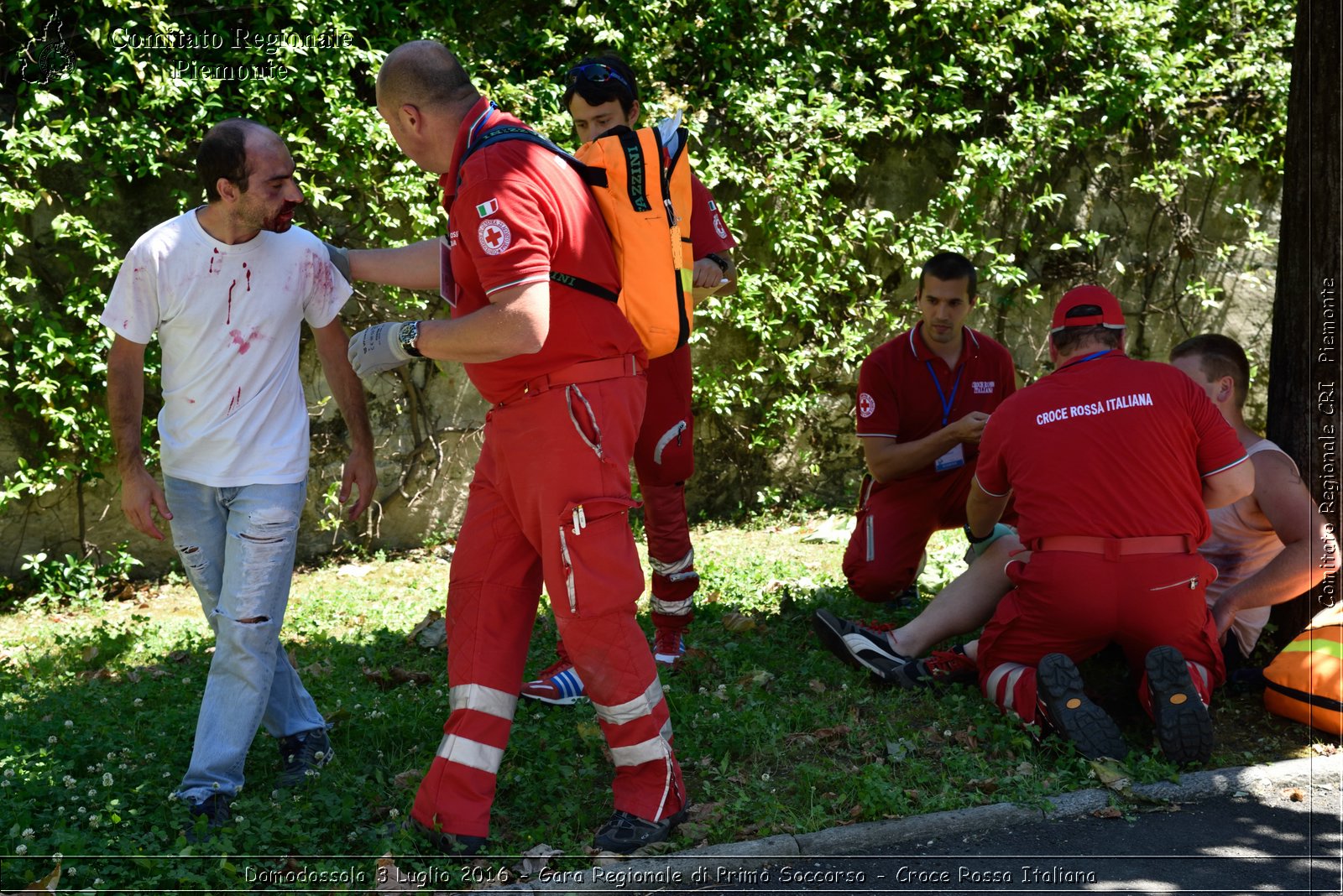 Domodossola 3 Luglio 2016 - Gara Regionale di Primo Soccorso - Croce Rossa Italiana- Comitato Regionale del Piemonte