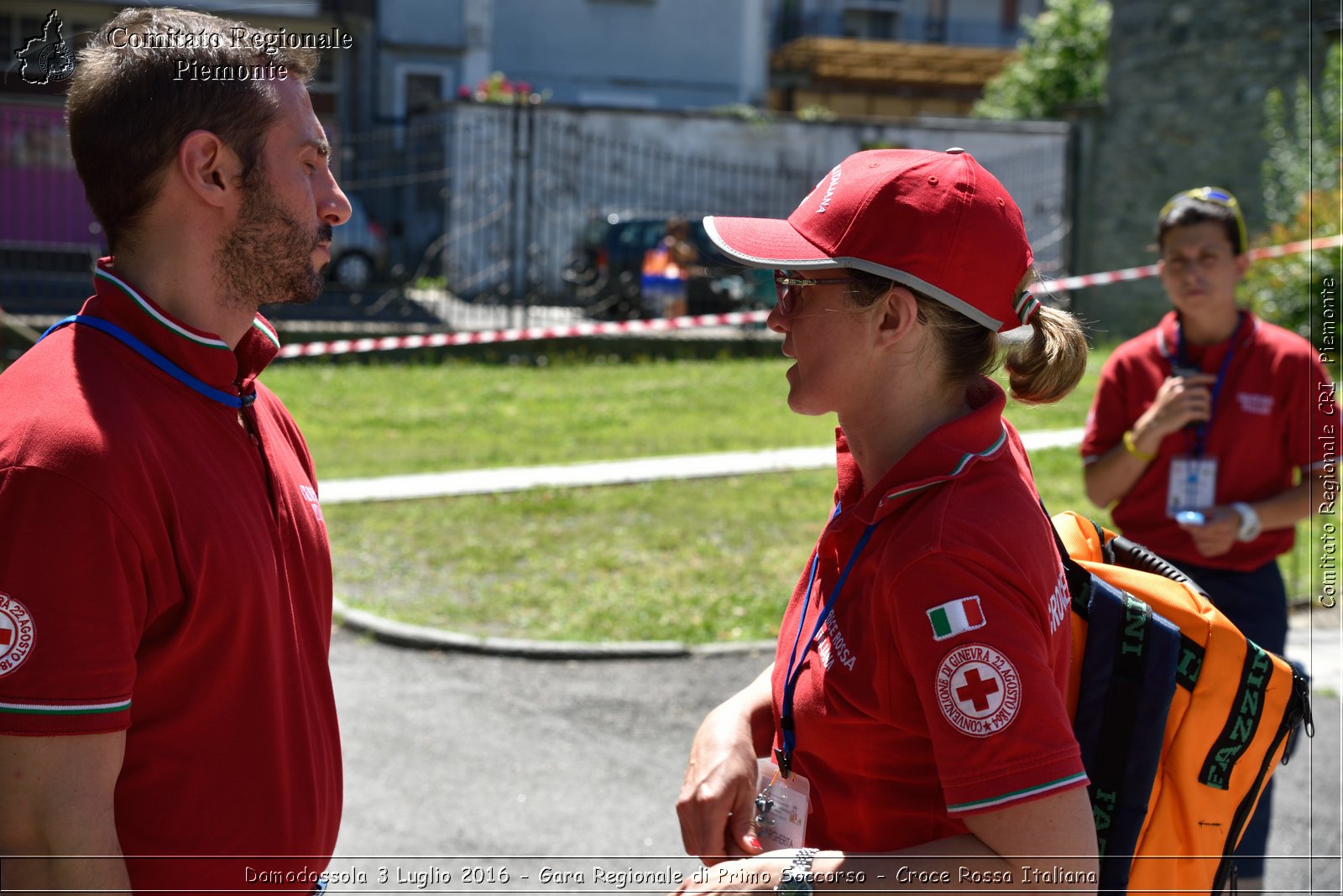 Domodossola 3 Luglio 2016 - Gara Regionale di Primo Soccorso - Croce Rossa Italiana- Comitato Regionale del Piemonte