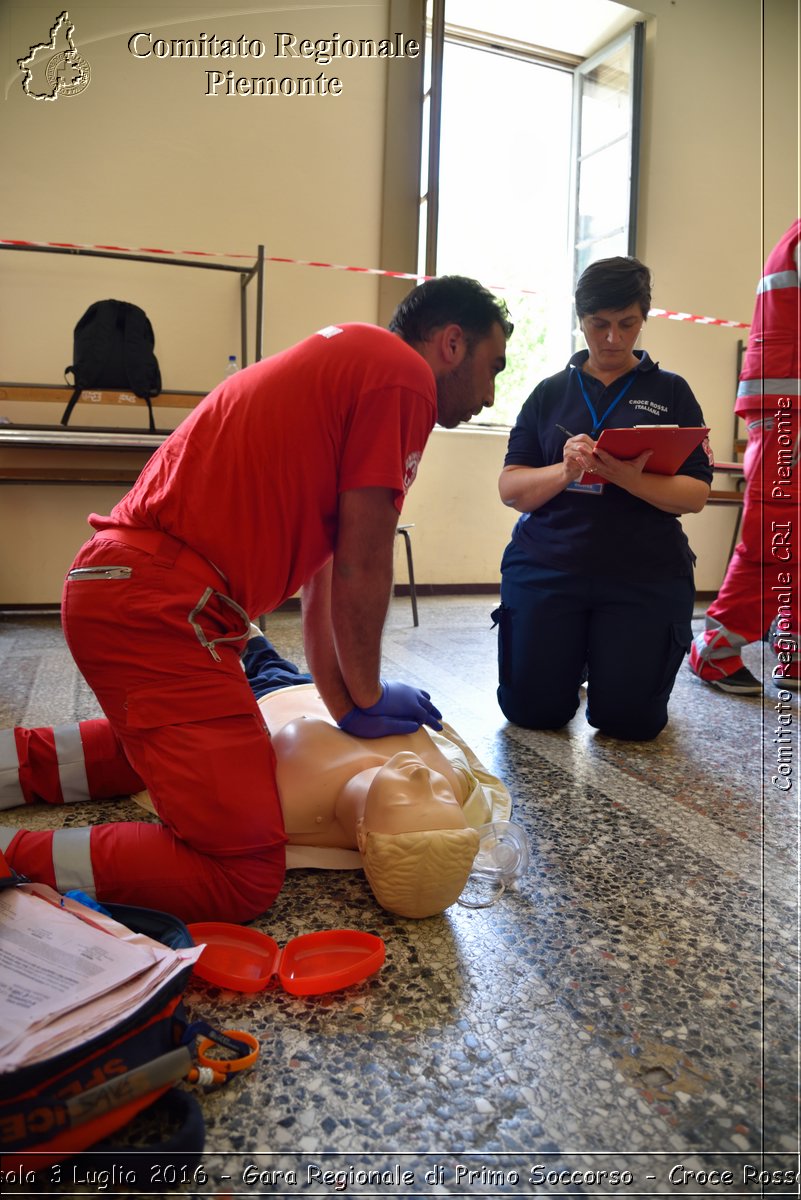 Domodossola 3 Luglio 2016 - Gara Regionale di Primo Soccorso - Croce Rossa Italiana- Comitato Regionale del Piemonte