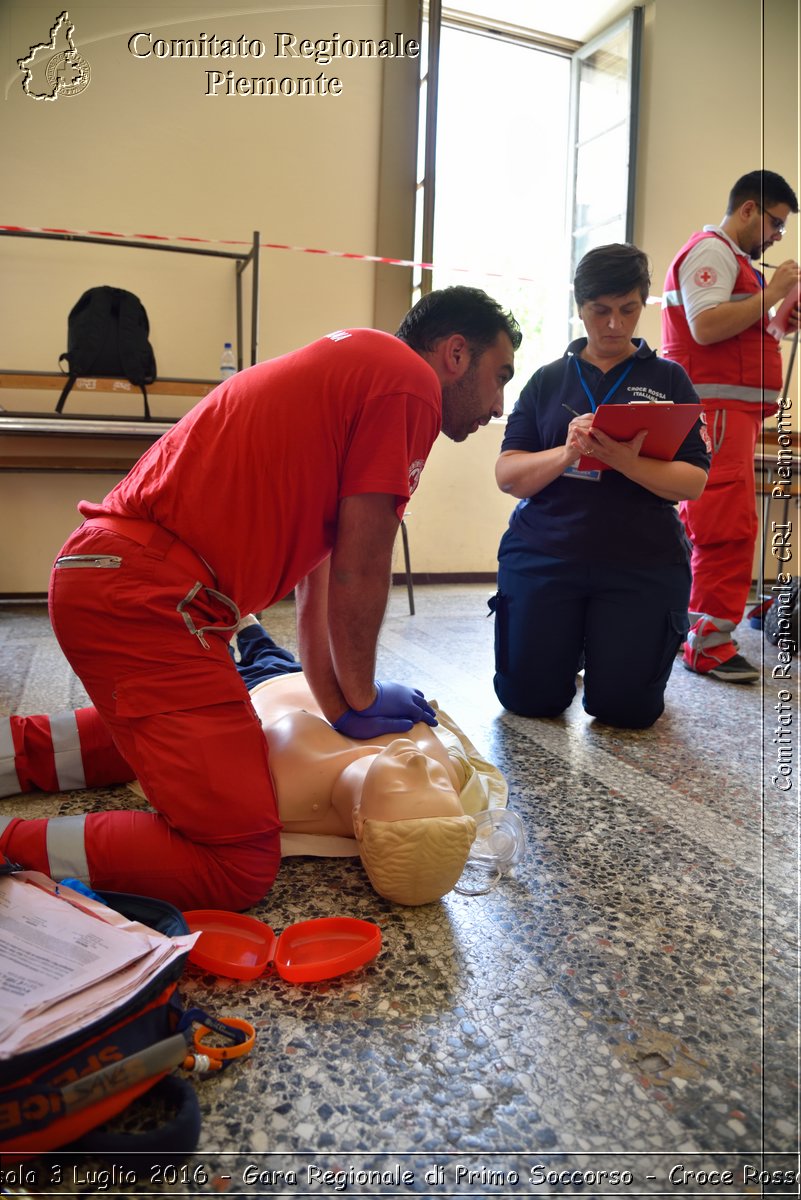 Domodossola 3 Luglio 2016 - Gara Regionale di Primo Soccorso - Croce Rossa Italiana- Comitato Regionale del Piemonte