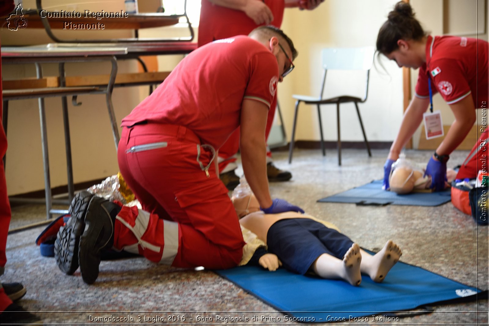 Domodossola 3 Luglio 2016 - Gara Regionale di Primo Soccorso - Croce Rossa Italiana- Comitato Regionale del Piemonte