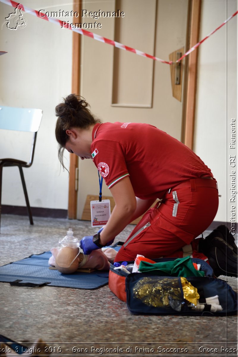 Domodossola 3 Luglio 2016 - Gara Regionale di Primo Soccorso - Croce Rossa Italiana- Comitato Regionale del Piemonte