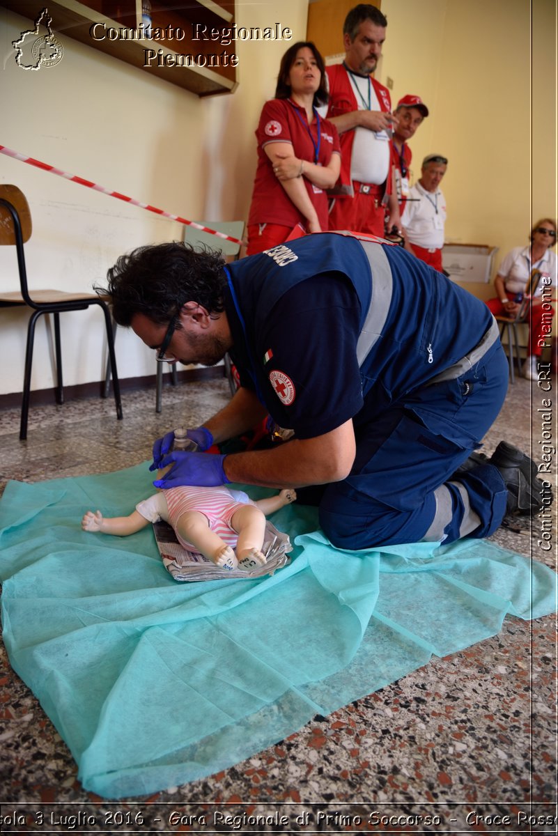 Domodossola 3 Luglio 2016 - Gara Regionale di Primo Soccorso - Croce Rossa Italiana- Comitato Regionale del Piemonte