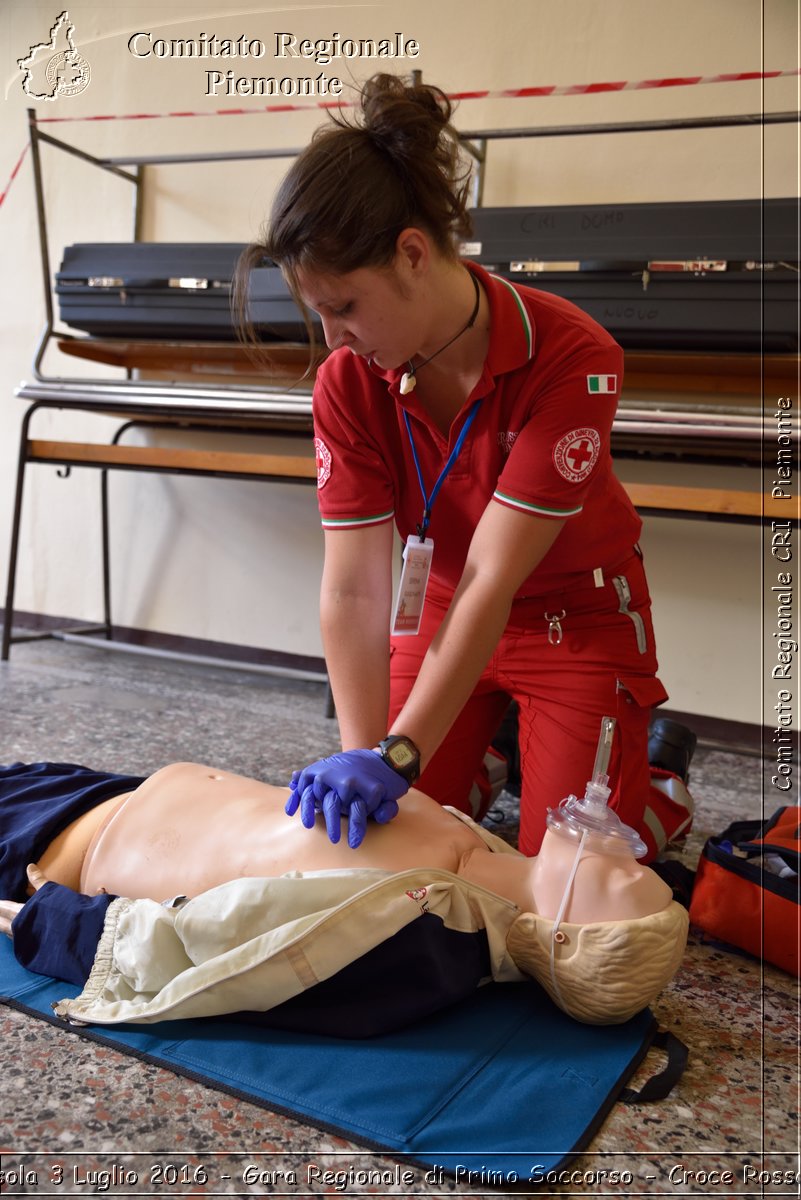 Domodossola 3 Luglio 2016 - Gara Regionale di Primo Soccorso - Croce Rossa Italiana- Comitato Regionale del Piemonte