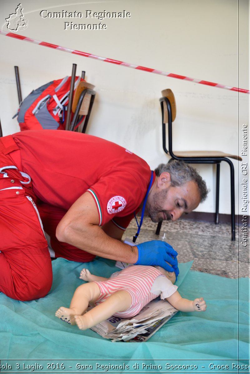 Domodossola 3 Luglio 2016 - Gara Regionale di Primo Soccorso - Croce Rossa Italiana- Comitato Regionale del Piemonte